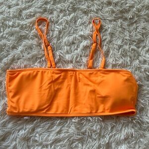 Zaful Vibrant Orange Bikini Top